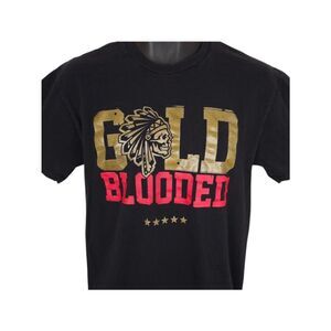 Gold Blooded T Shirt Mens Size Medium Black SAVS X Adapt Streetwear